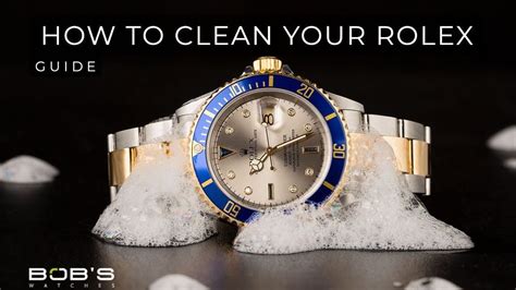 how to clean rolex crystal|Rolex watch cleaning cost.